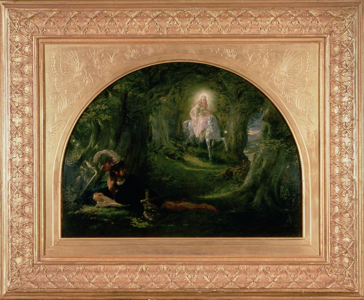 La Belle Dame Sans Merci (The Story of Thomas Rhymer) av Joseph Noel Paton