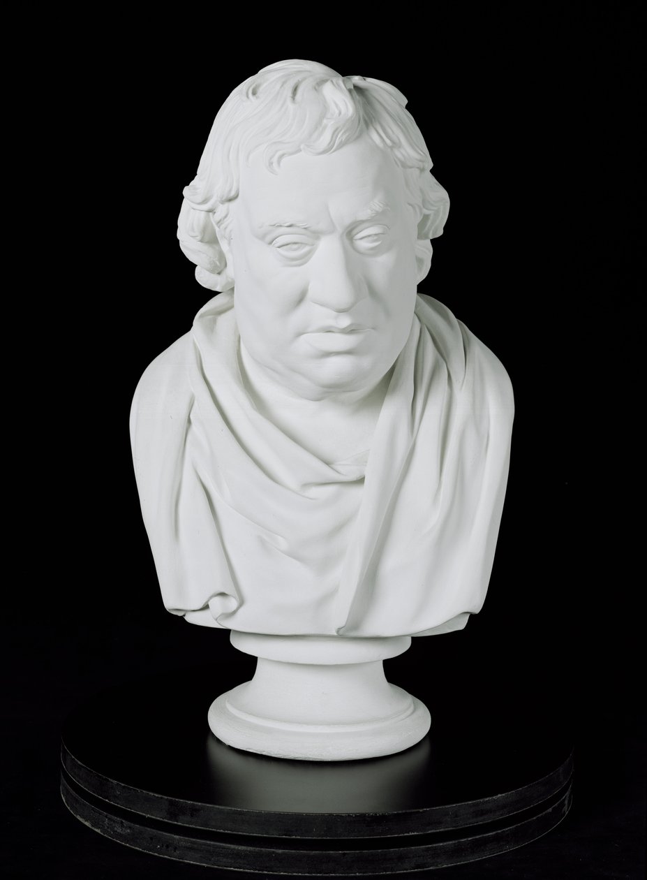 Samuel Johnson (1709–84) 1777 (gips) av Joseph Nollekens