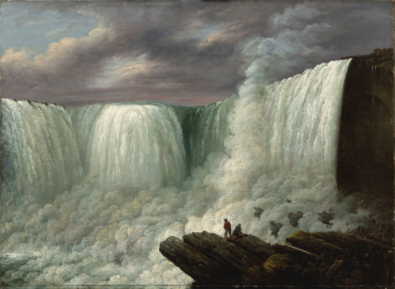 Niagara Falls, 1818 av Joseph Otis Minott