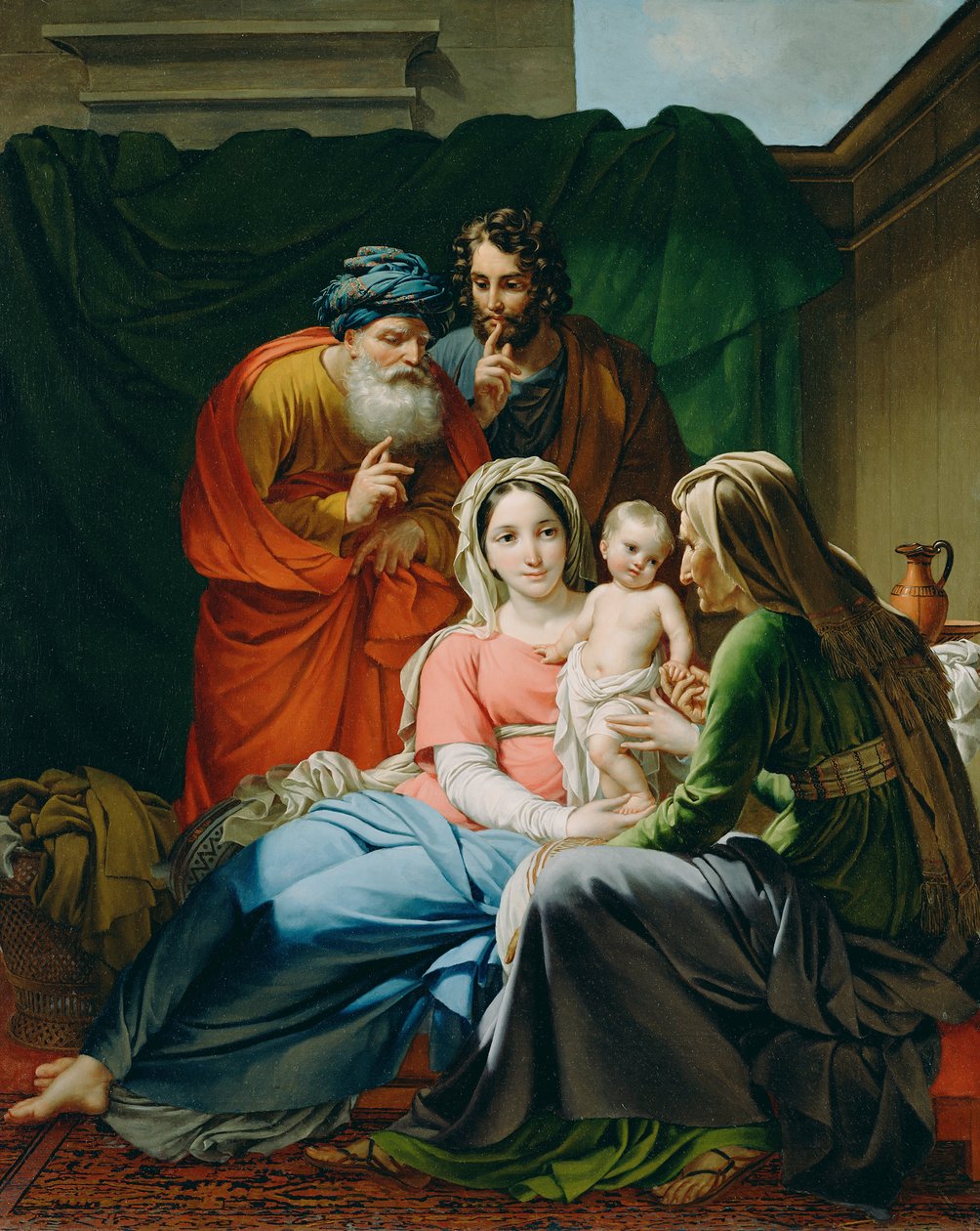 Den hellige familie av Joseph Paelinck