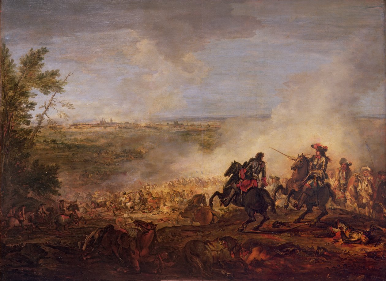 Beleiringen av Maastricht, 29. juni 1673, 1676 av Joseph Parrocel