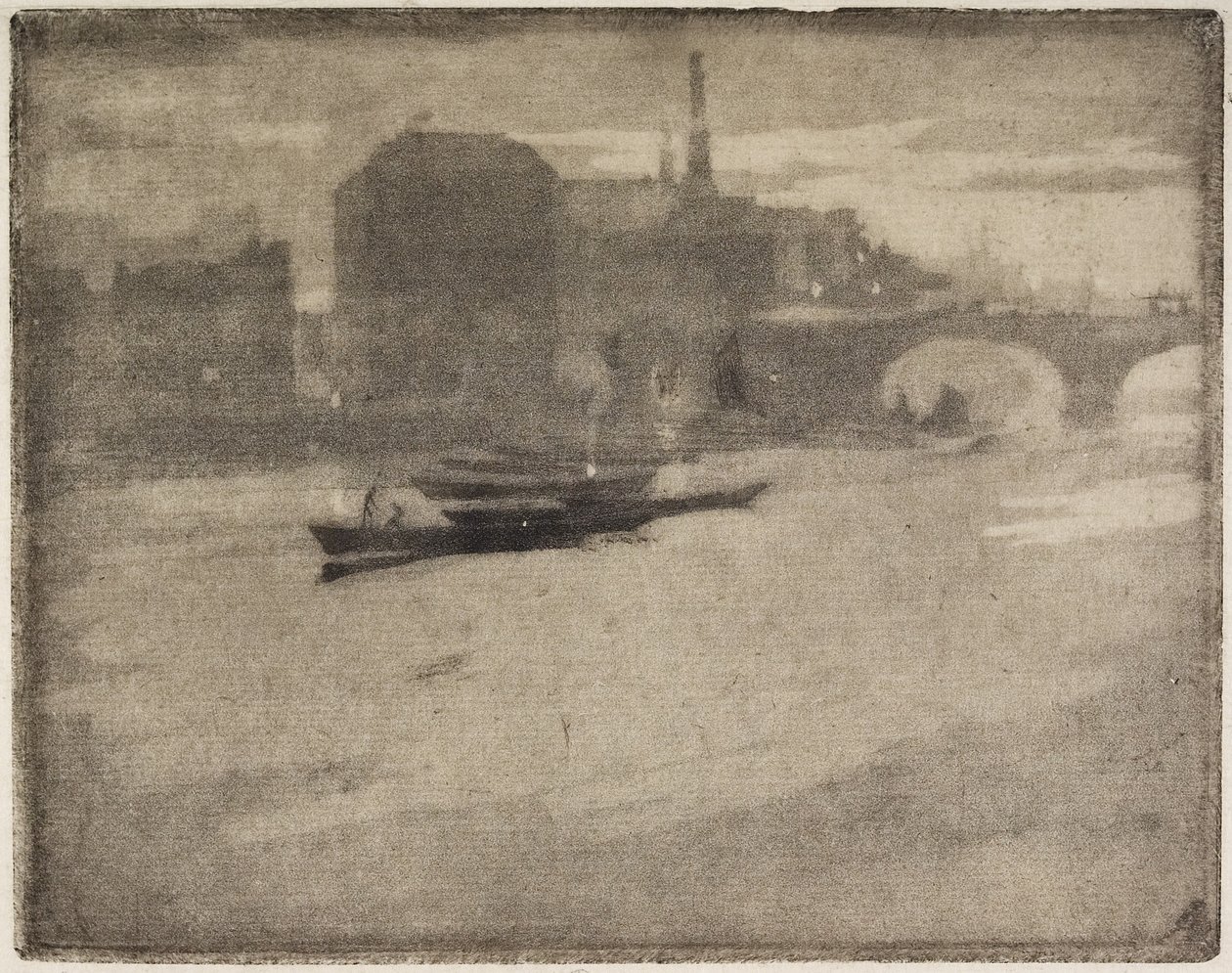 Themsen, 1894 av Joseph Pennell