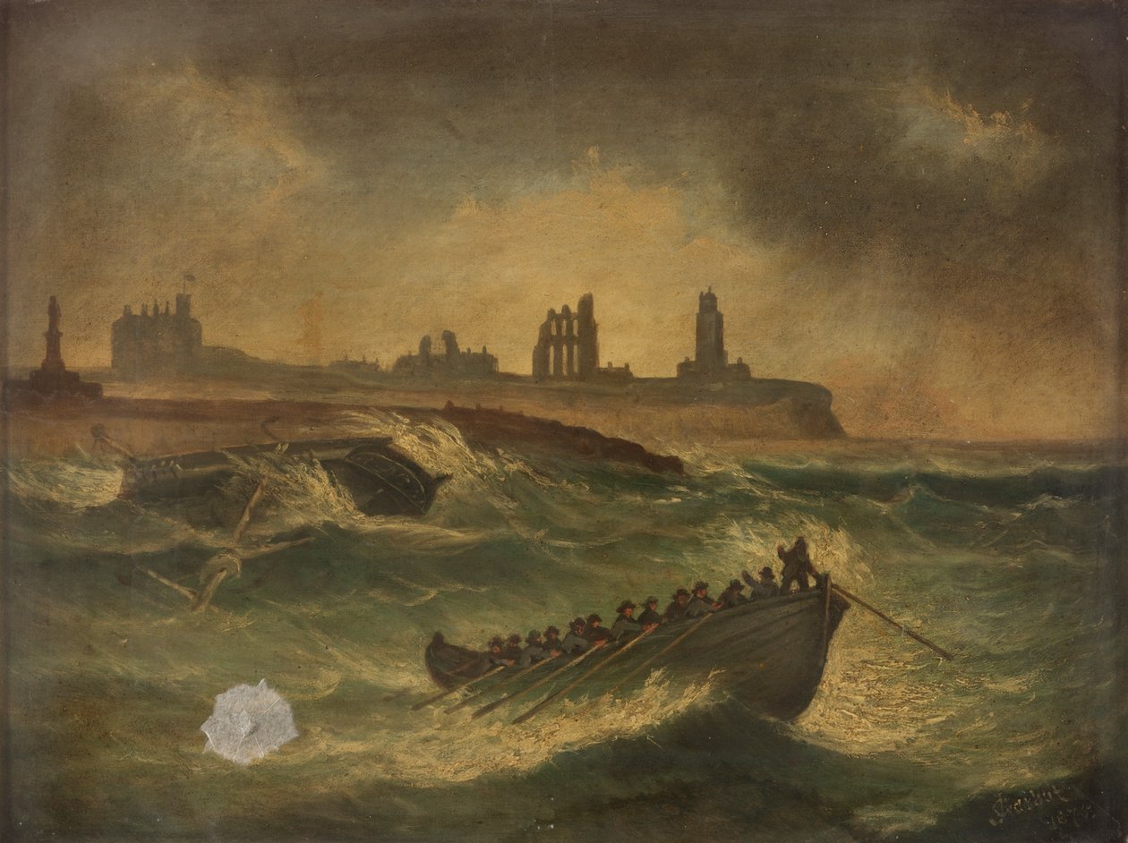 Går til vraket, 1875 av Joseph 