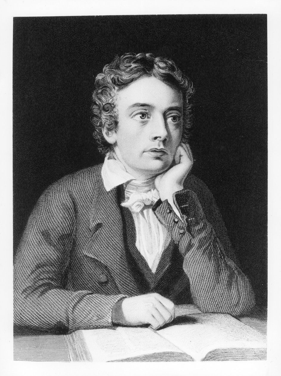 John Keats (1795-1821) (se 114049) av Joseph Severn