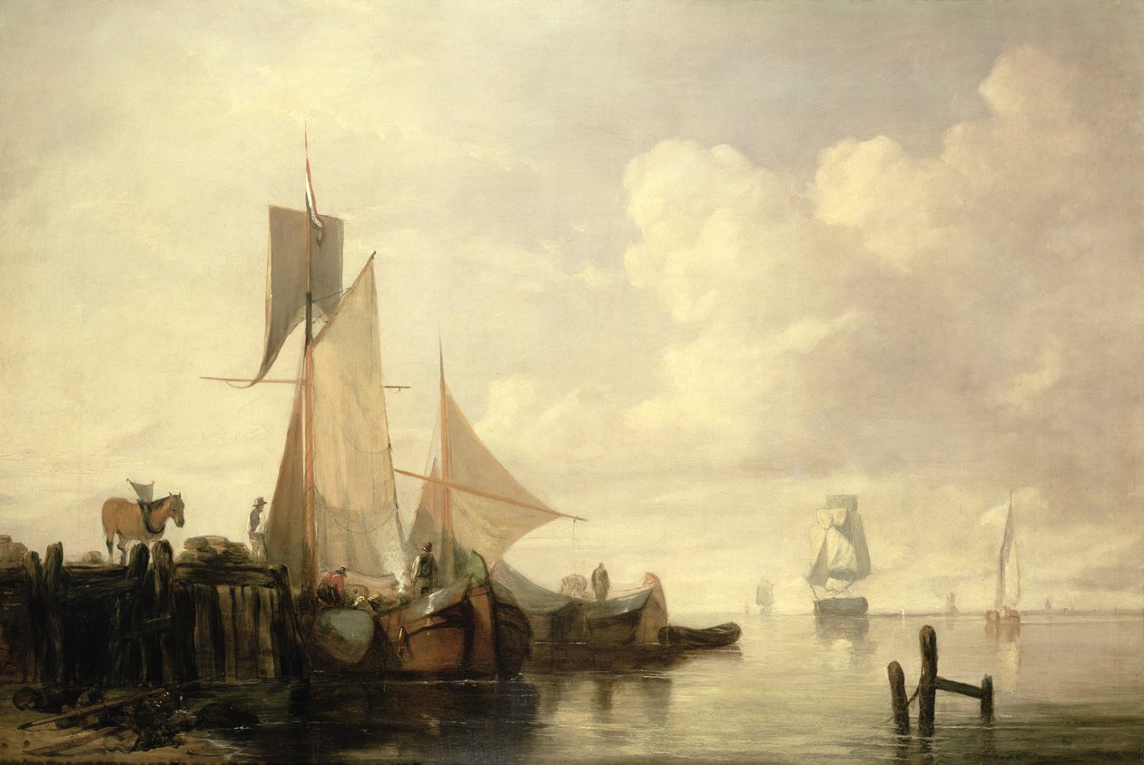 Kystscene av Joseph Stannard