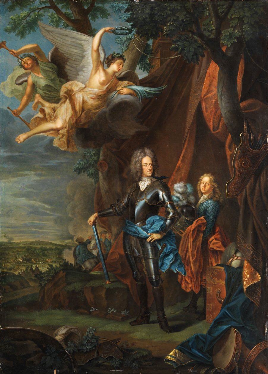 Portrett av Maximilian II Emanuel, kurfyrste i Bayern (1687) av Joseph Vivien