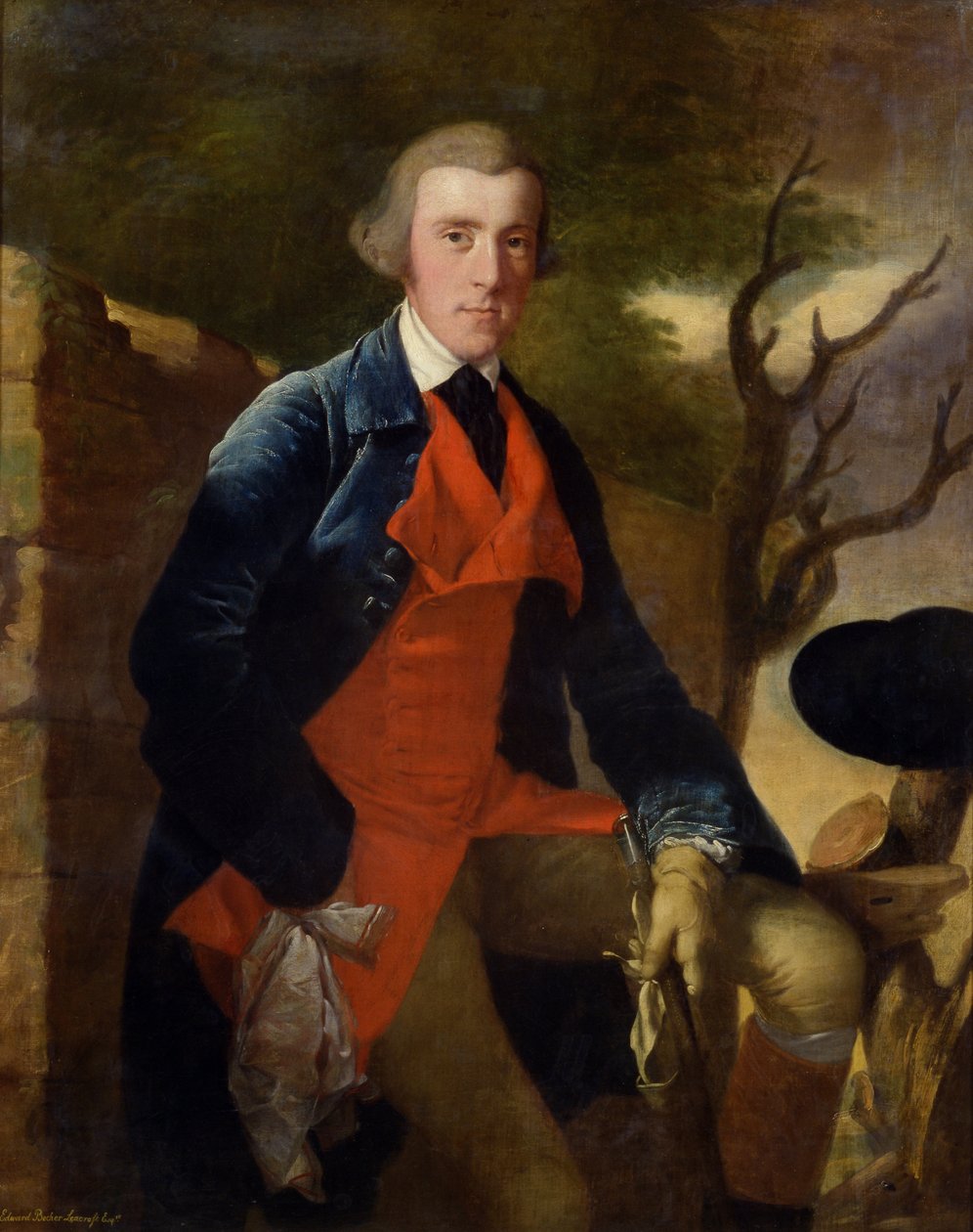 Edward Becher Leacroft fra Wirksworth av Joseph Wright of Derby