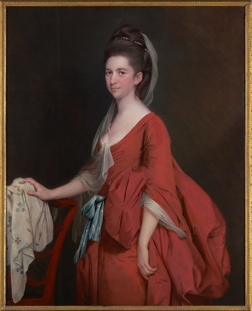 Portrett av Dorothy Beridge, født Gladwin (d.1792) 1777 av Joseph Wright of Derby