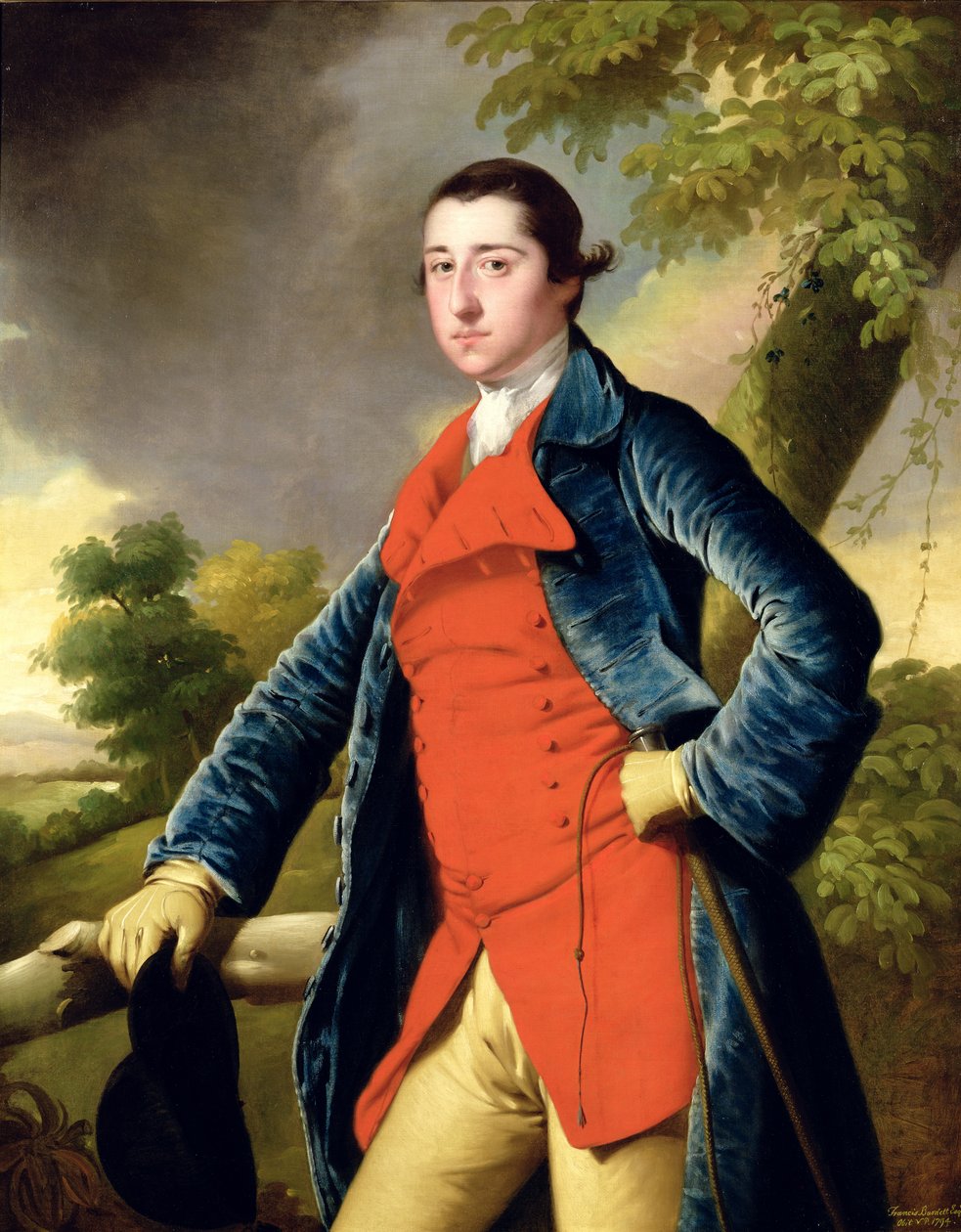 Francis Burdett av Joseph Wright of Derby