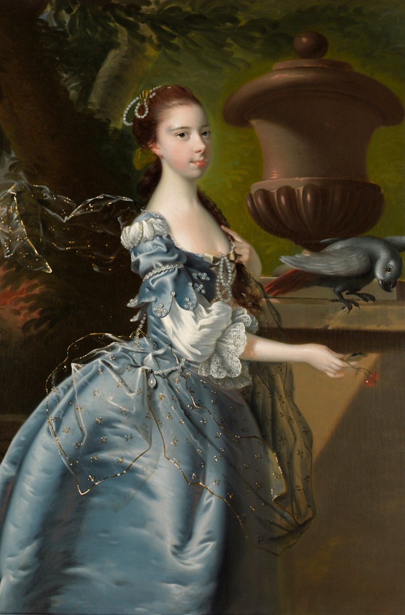 Frøken Jane Monck, 1760 av Joseph Wright of Derby
