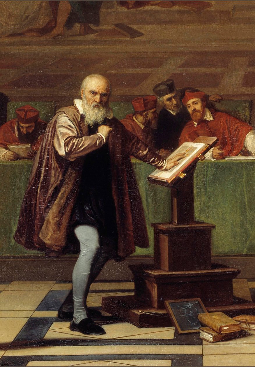 Galilea (eller Galileo Galilei av Joseph Nicolas Robert Fleury