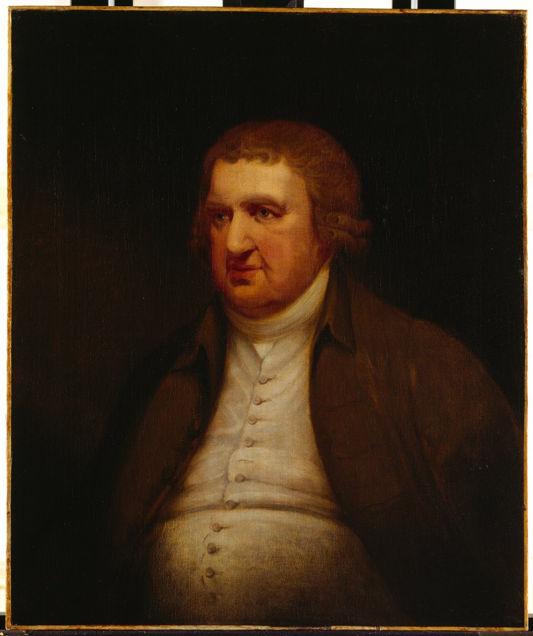 Erasmus Darwin (olje på lerret) av Joseph (after) Wright of Derby