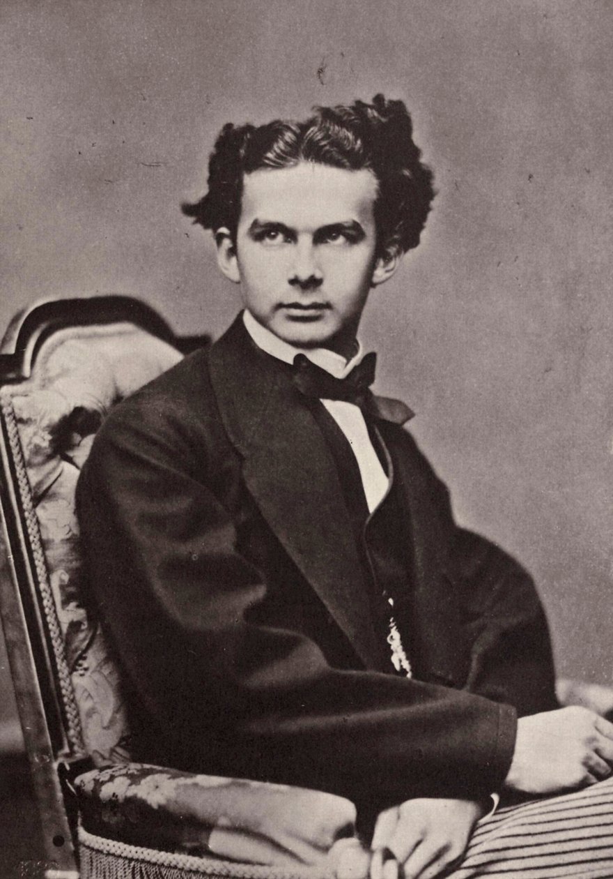 Kong Ludwig II av Bayern, 1867 av Joseph Albert