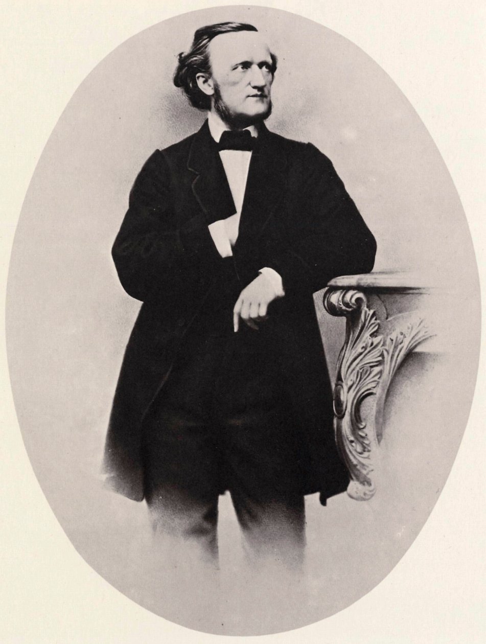Richard Wagner, tysk komponist, 1864 av Joseph Albert