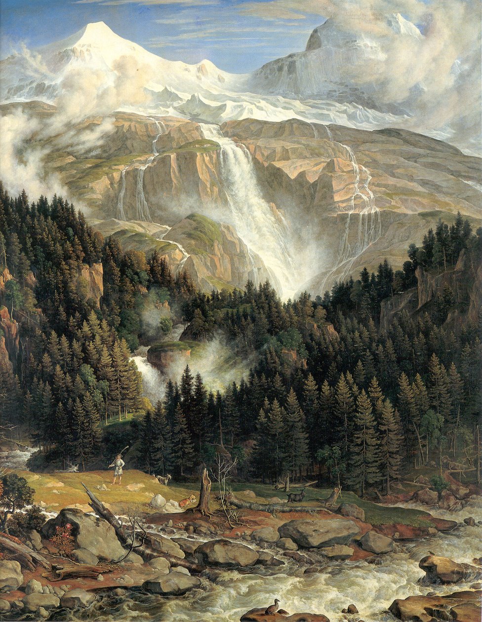 Schmadribachfossen av Joseph Anton Koch