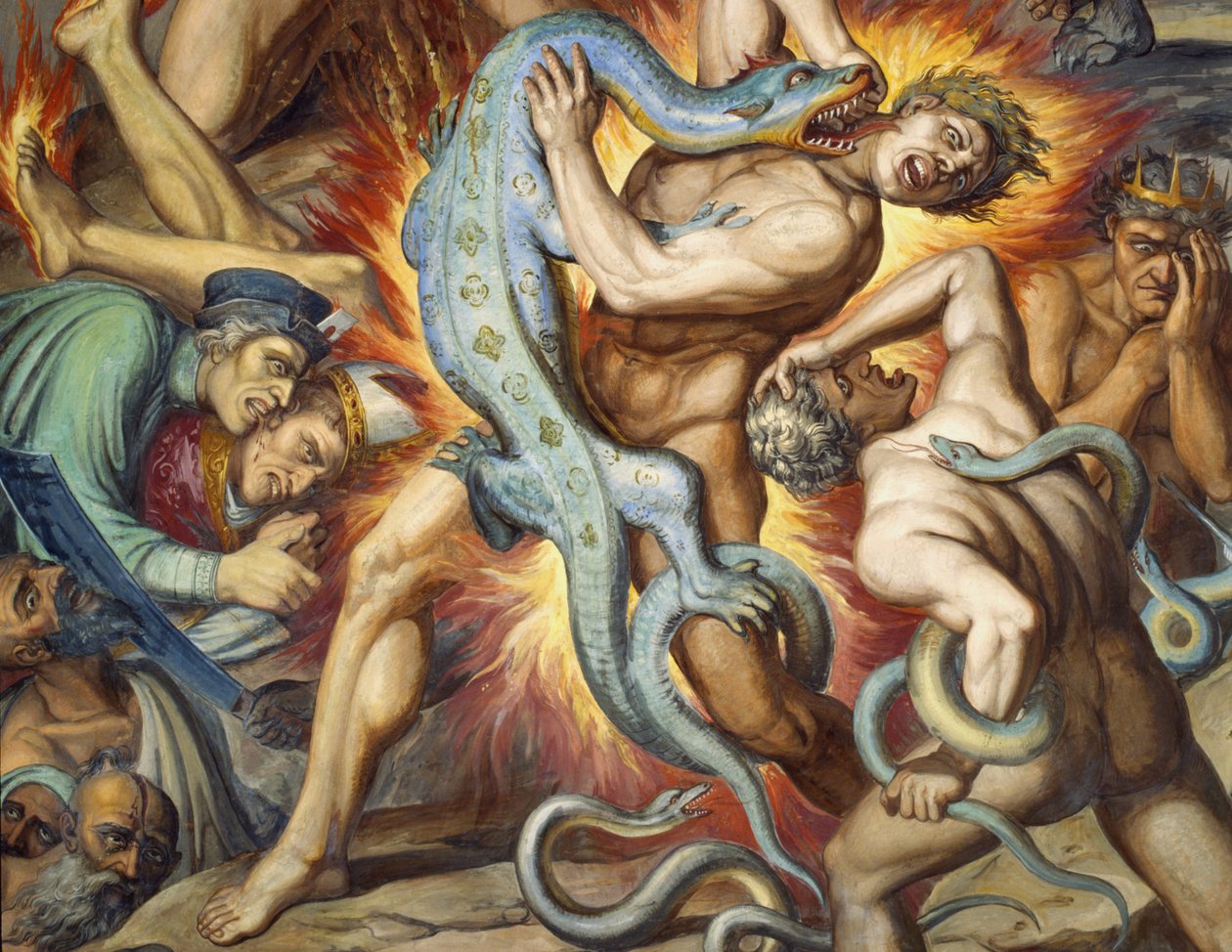 Helvetes plager av Joseph Anton Koch