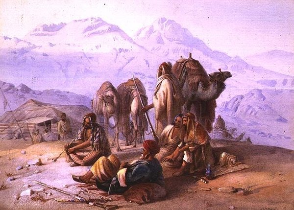 Et arabisk leirsted av Joseph Austin Benwell