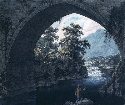 North Arch of Llangollen Bridge av Joseph Barber