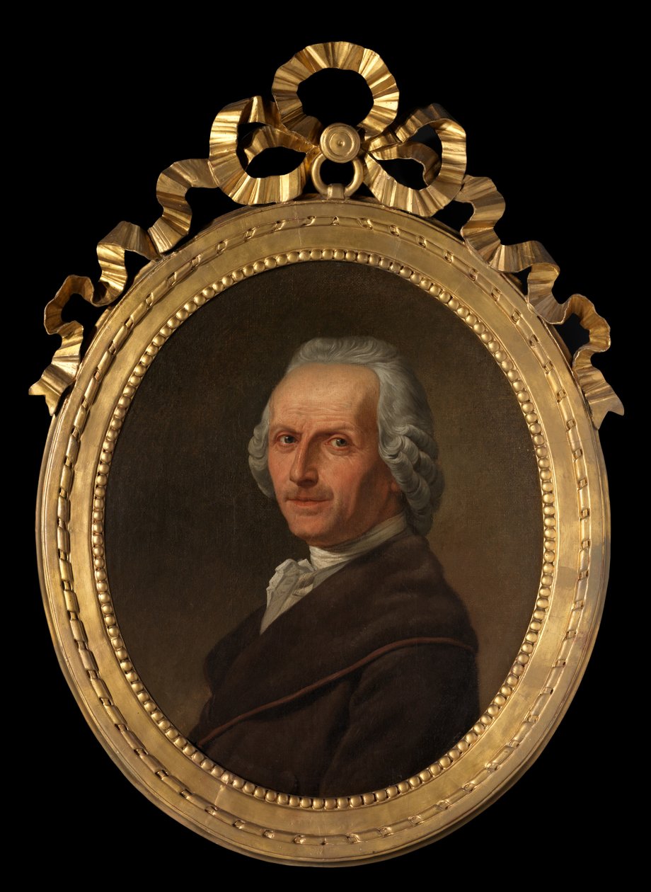 Portrett av Paulus de Cock (olje på lerret) av Joseph Benoît Suvée