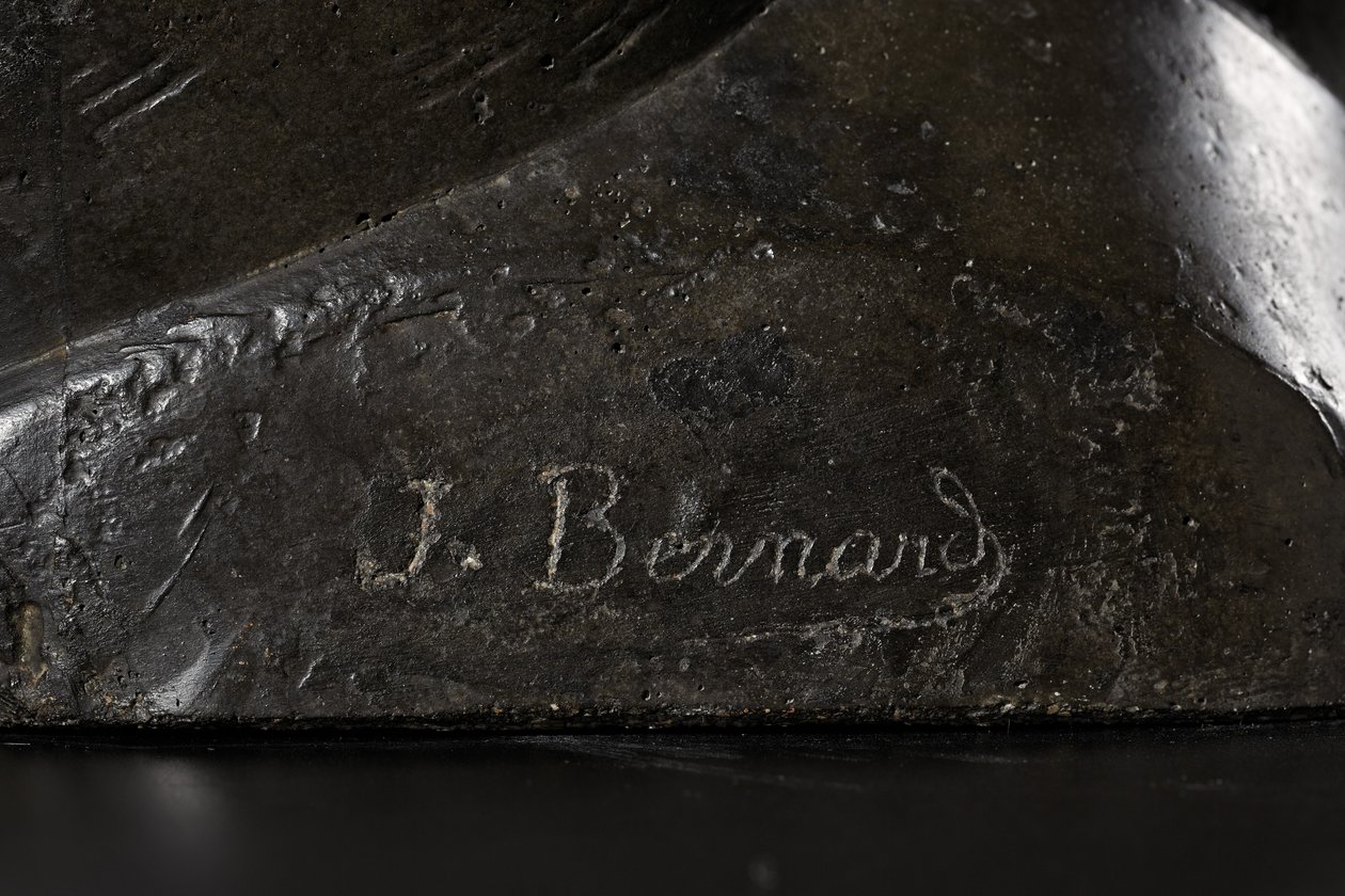 Detalj av hode med egret av Joseph Bernard