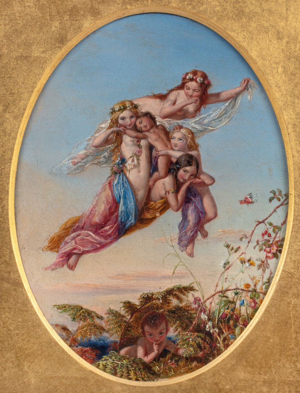 The Changeling «en nydelig gutt stjålet fra en indisk konge» av Joseph Bouvier