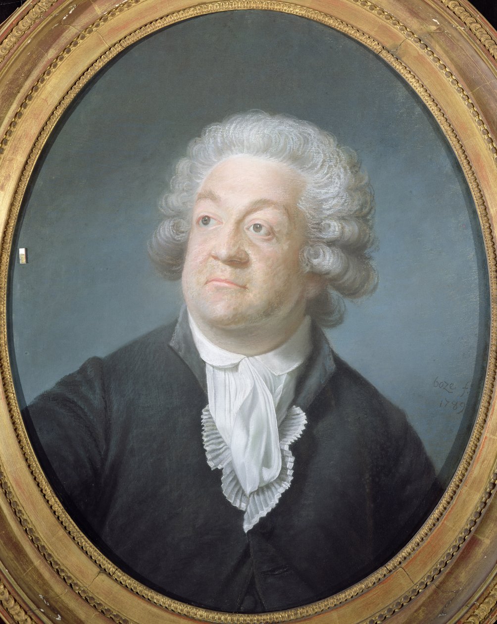 Honore Gabriel Riqueti (1749-91) greve av Mirabeau, 1789 (pastell på papir) av Joseph Boze