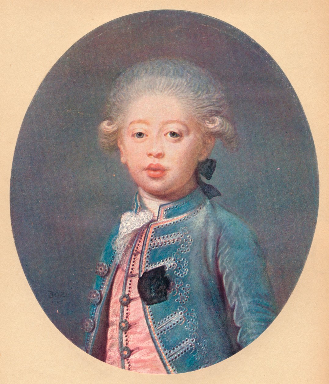 Louis-Antoine dArtois hertug av Angouleme, c1785 av Joseph Boze