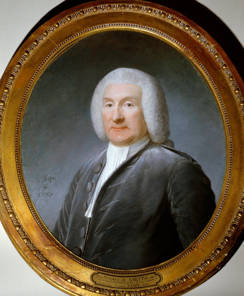 Portrett av Antoine de Sartine (1729-1801) politiløytnant av Louis XV Akvarellmaleri av Joseph Boze (1744-1826). 1787. Versailles, Chateaumuseet av Joseph Boze