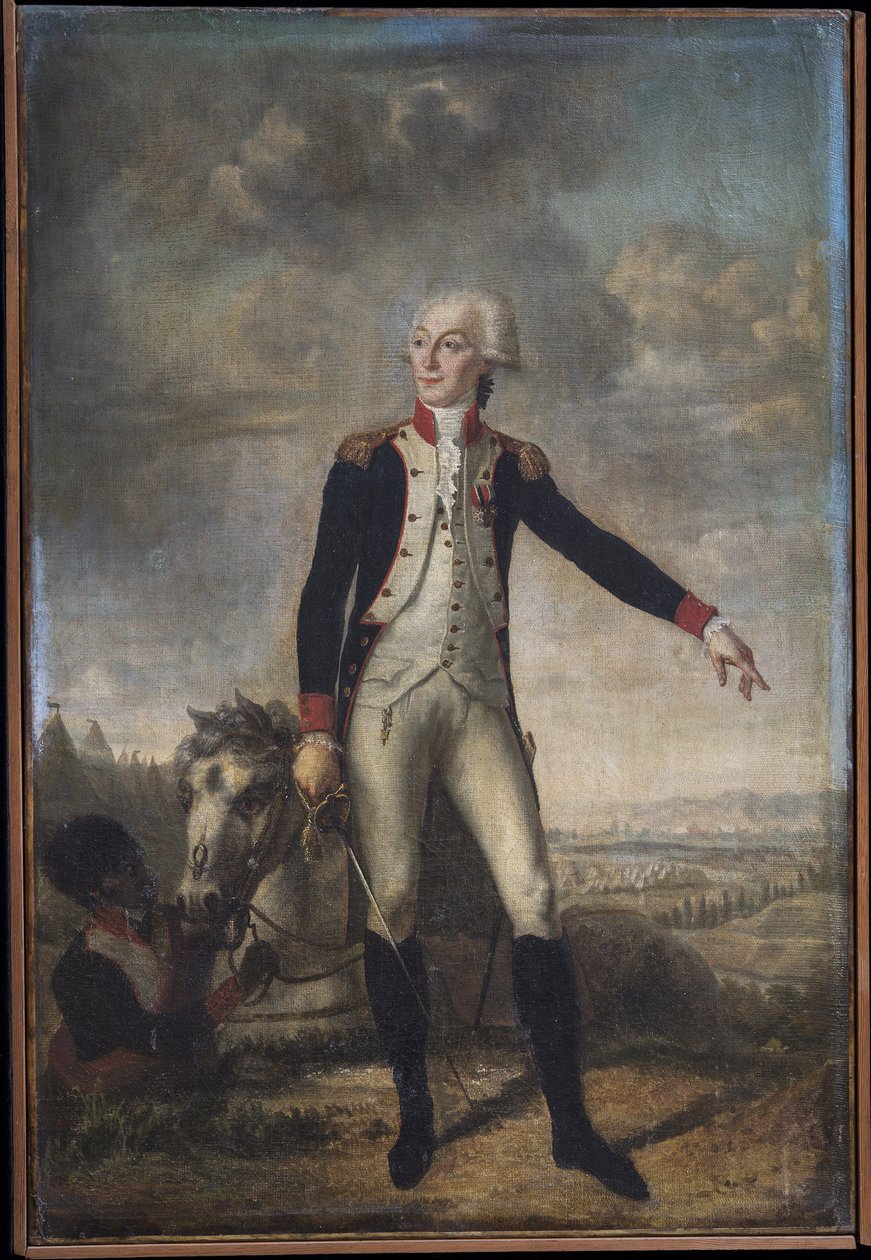 Portrett av Gilbert Motier the Marquis De La Fayette (1757-1834), av Boze, Joseph (1745-1826). Olje på lerret, ca. 1785. Mount Vernon Memorial Park av Joseph Boze