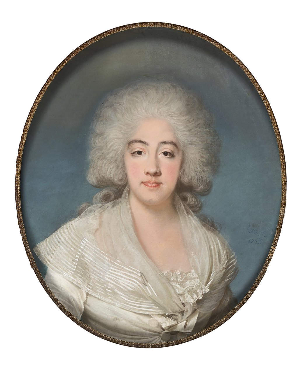 Prinsesse Marie Josephine av Savoy 1753-1810, grevinne av Provence, 1785. av Joseph Boze