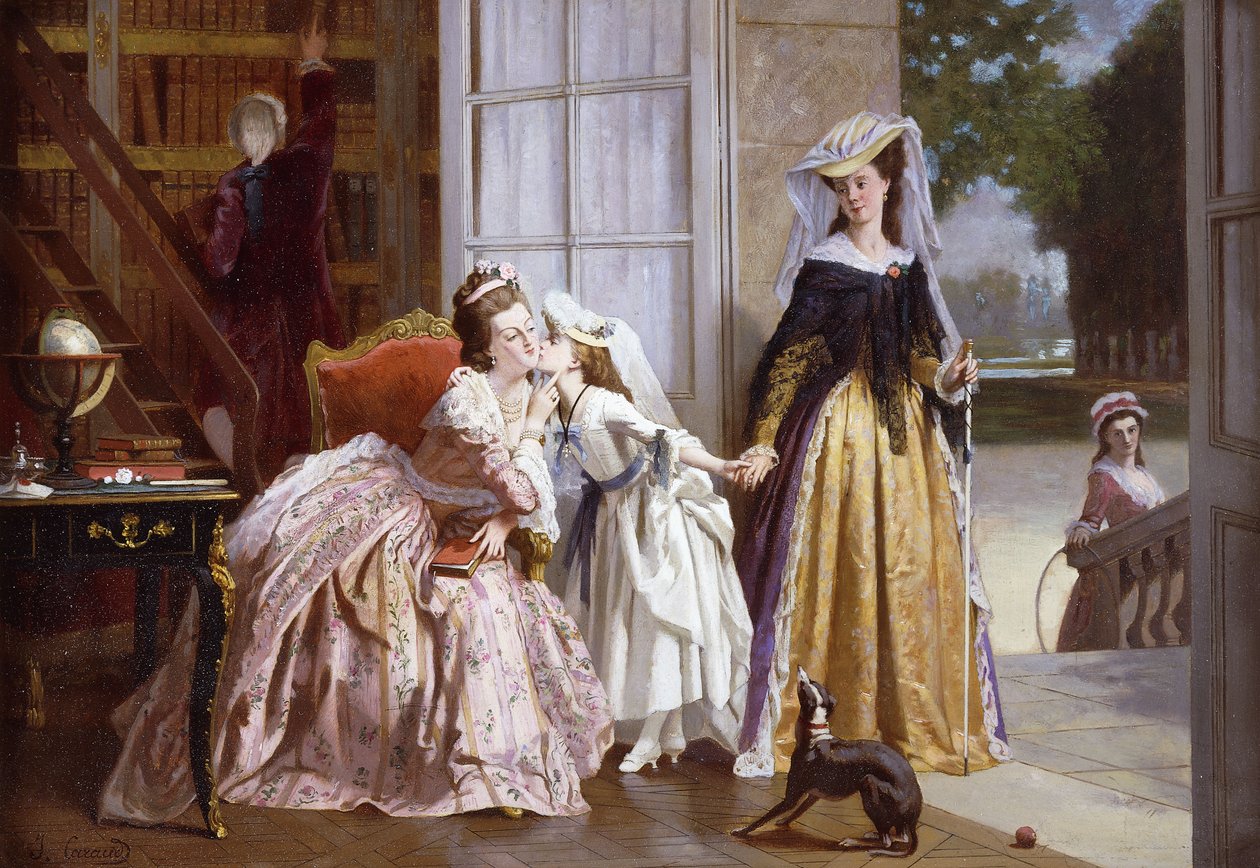 Et avskjedskyss, av Joseph Caraud