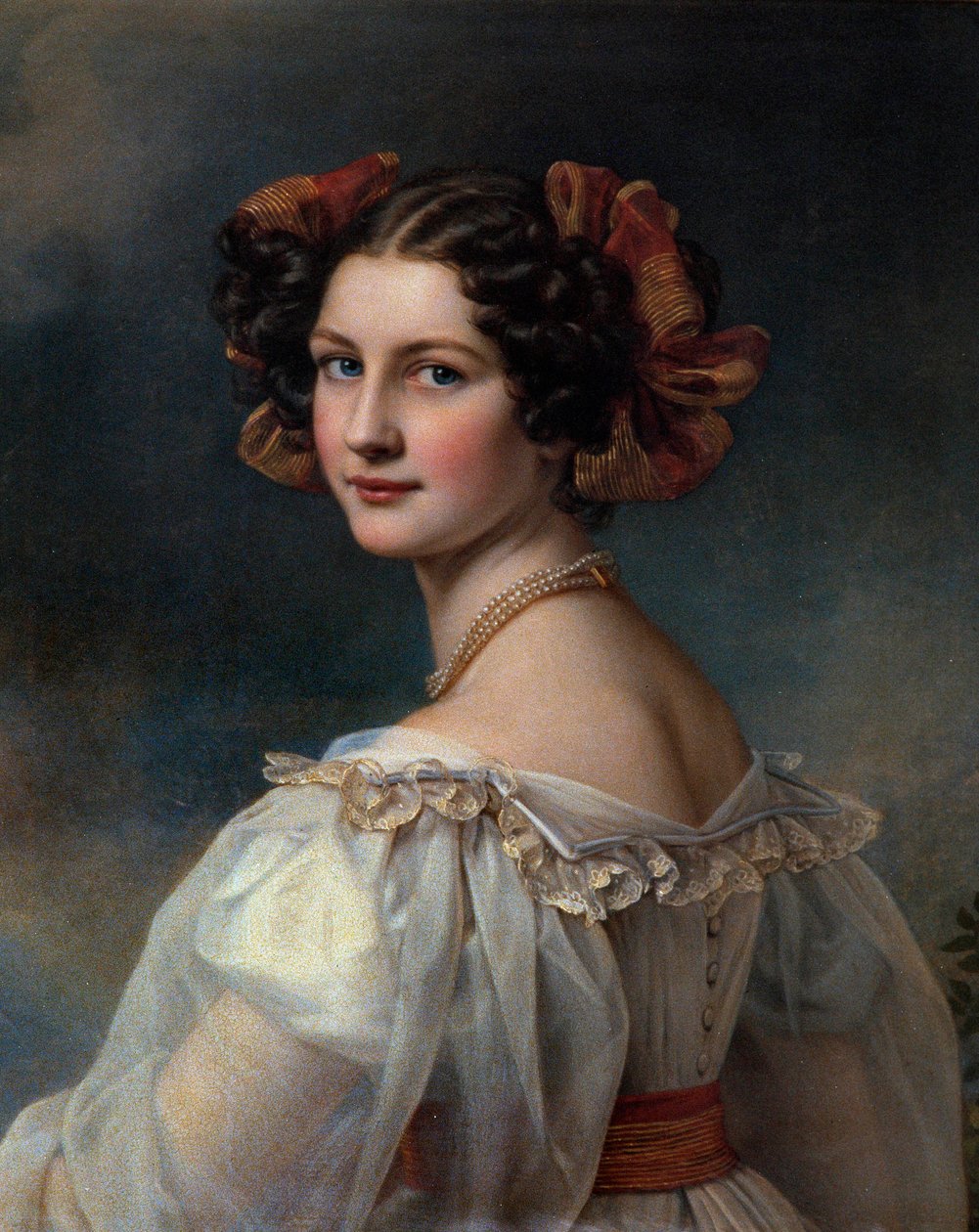 Portrett av Augustine-maleri av Joseph Karl Stieler (1781-1858) München fra 1800-tallet. Chateau De Nymphenburg av Joseph Carl Stieler