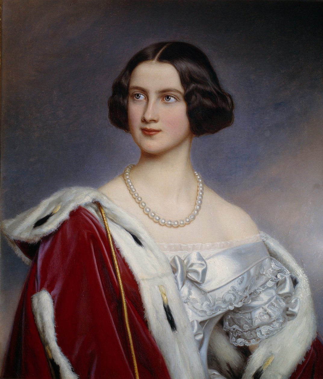 Portrett av prinsesse Mary av Preussen (1825-1889) Maleri av Joseph Karl Stieler (1781-1858) (ec.all.) München fra 1800-tallet. Chateau De Nymphenburg av Joseph Carl Stieler