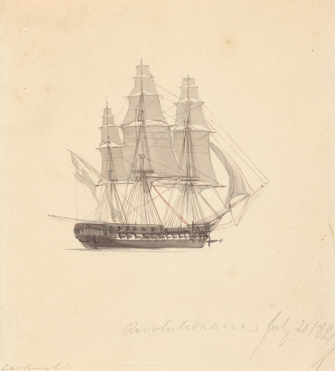 Revolusjonær 20. juli 1821 av Joseph Cartwright