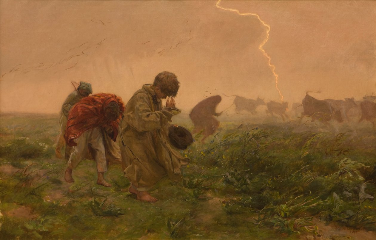 Tordenvær av Joseph Chelmonski