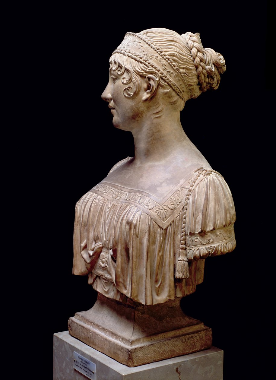 Portrettbyste av Jeanne Delhorme, 1802 (terrakotta) av Joseph Chinard