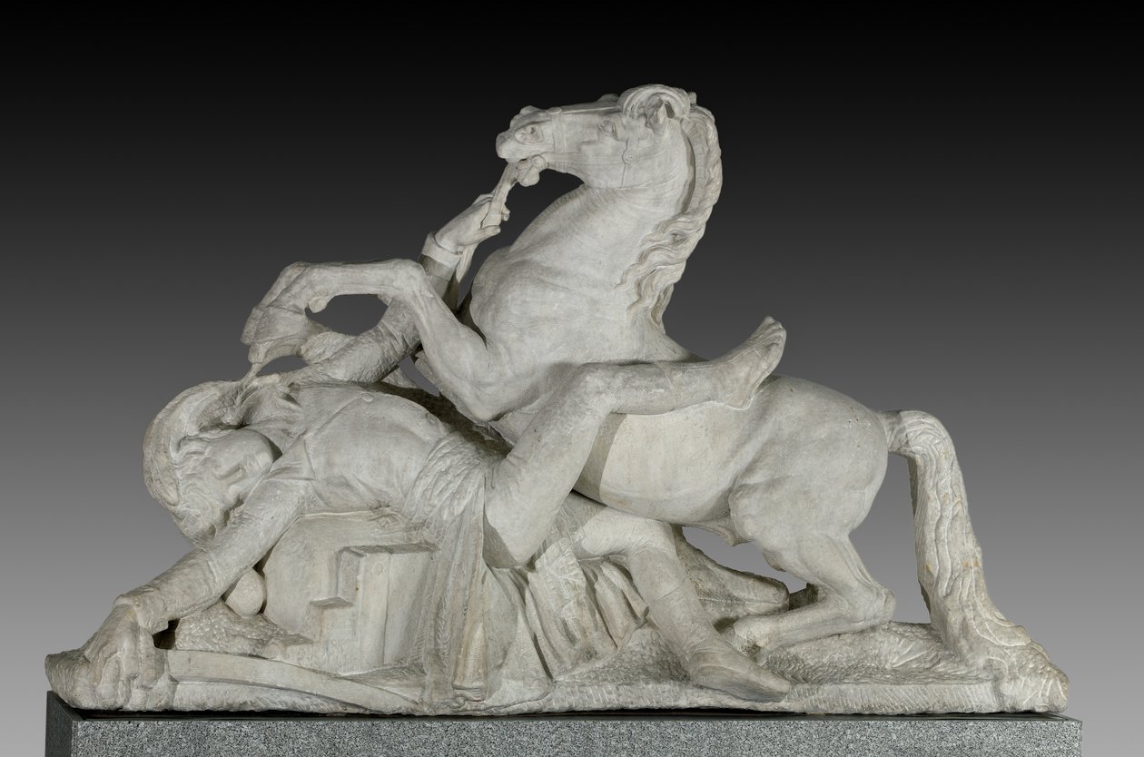 General Louis Charles Antoine Desaixs død i slaget ved Marengo 14. juni 1800 av Joseph Chinard