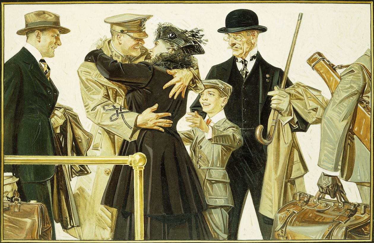 Hjemkomsten av Joseph Christian Leyendecker