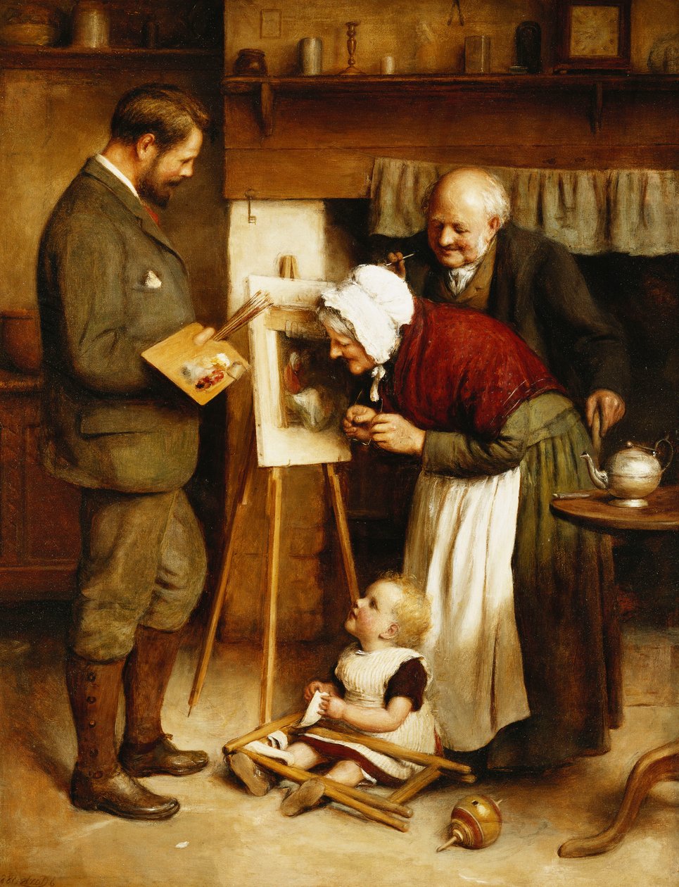 Selve bildet, 1884 av Joseph Clark