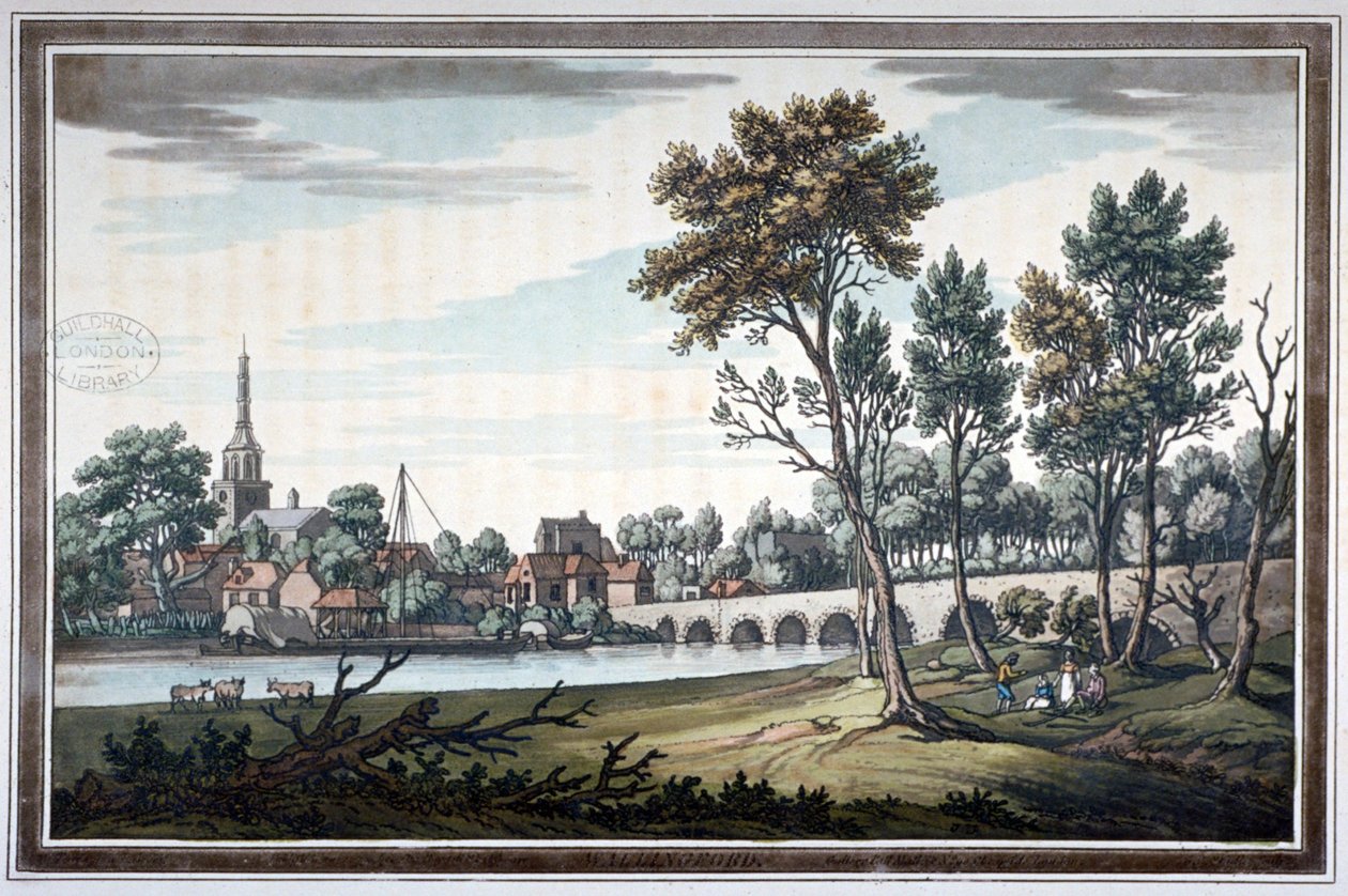 Wallingford, Berkshire, 1790 av Joseph Constantine Stadler