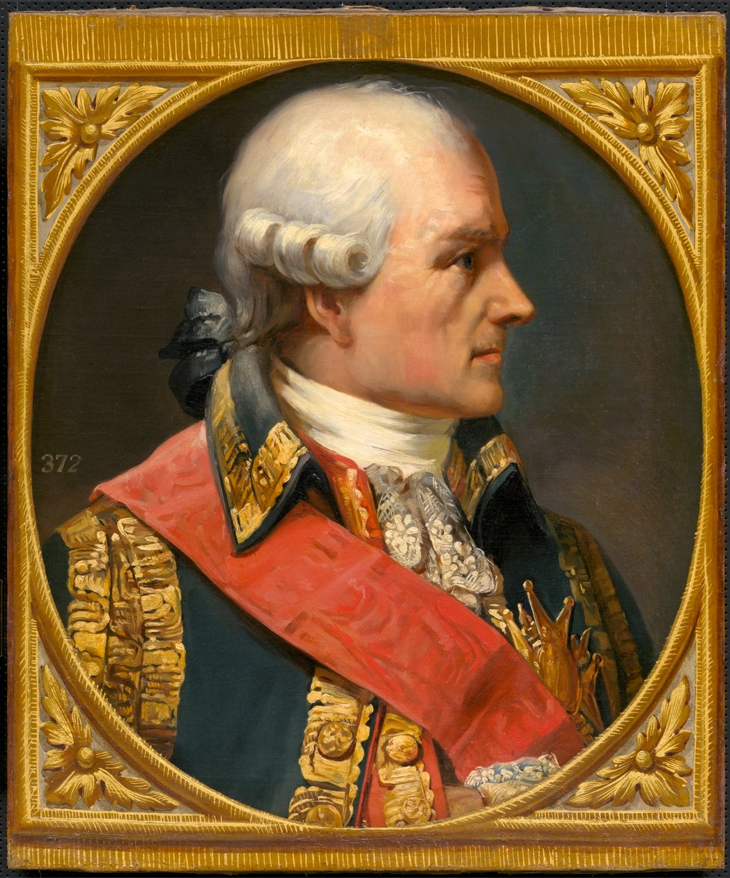 Jean Baptiste Donatien de Vimeur Rochambeau av Joseph Desire Court