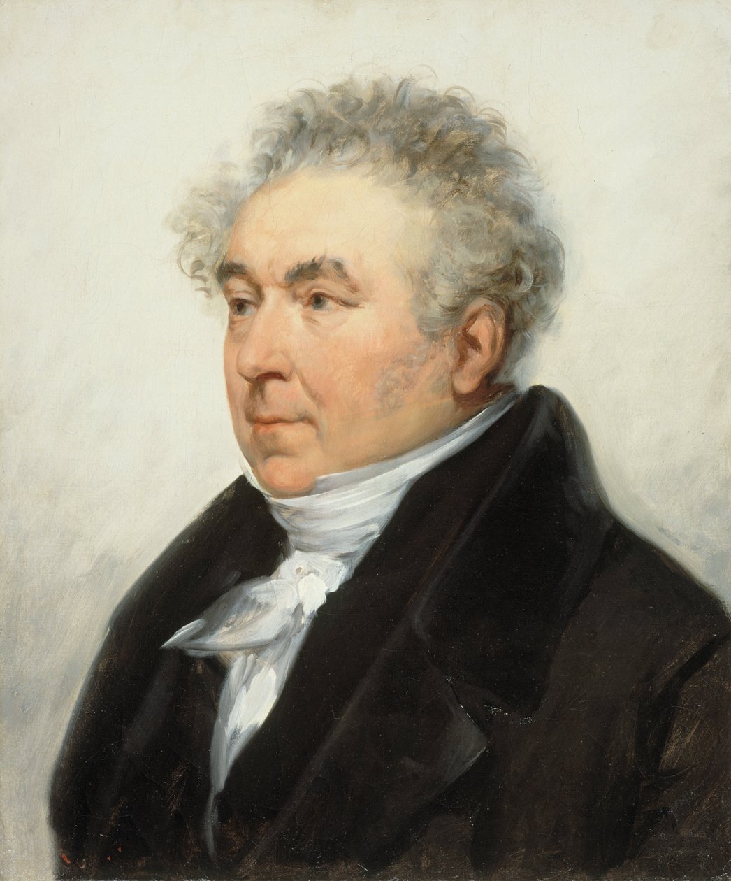 Portrett av Charles-Guillaume Etienne 1778-1845, ca. 1840. av Joseph Desire Court