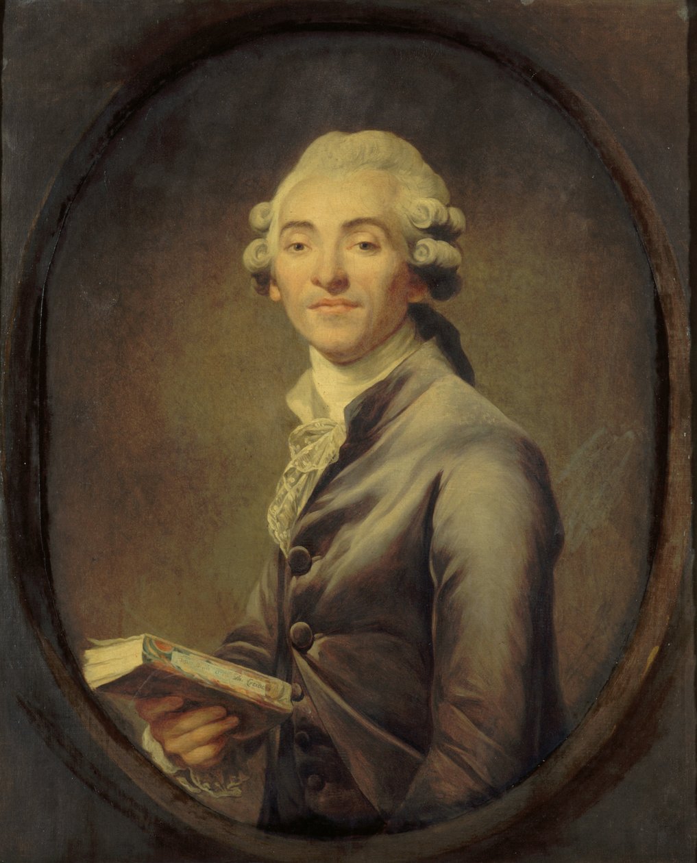 Bernard-Germain-Etienne de la Ville-sur-Illon, greve av Lacépède 1756-1815, ca. 1785. av Joseph Ducreux