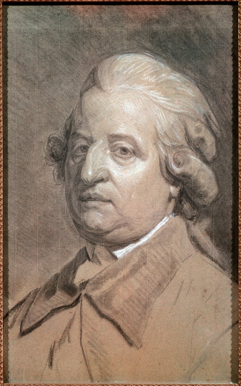 Portrett av Louis XVI ved Temple Prison av Joseph Ducreux