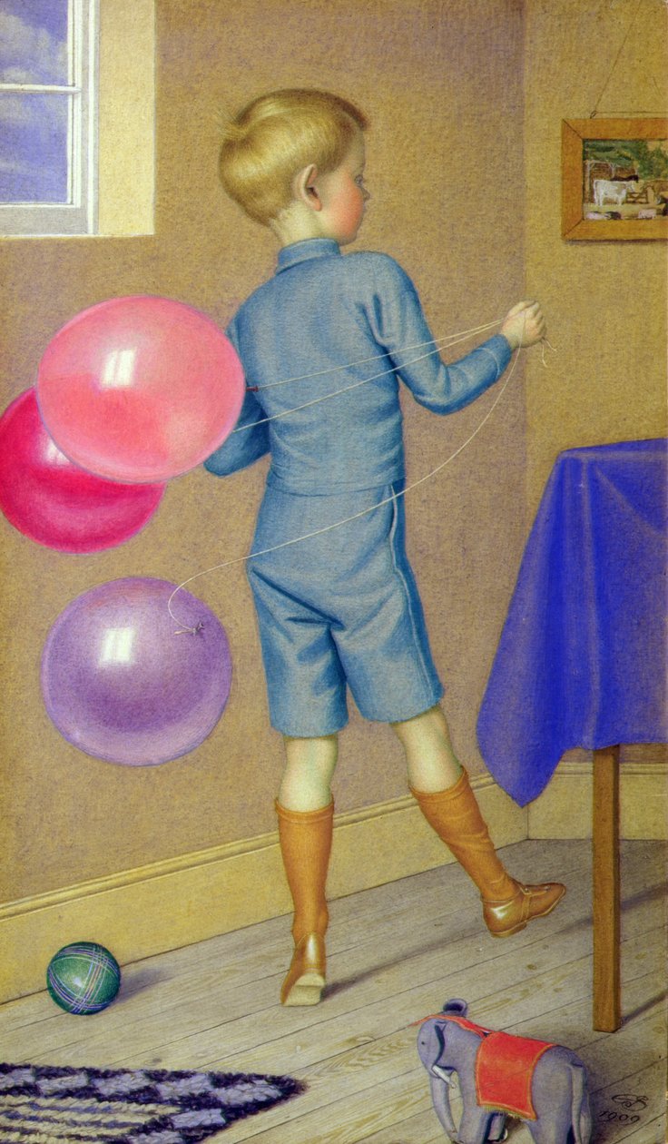 Ballonger å selge av Joseph Edward Southall