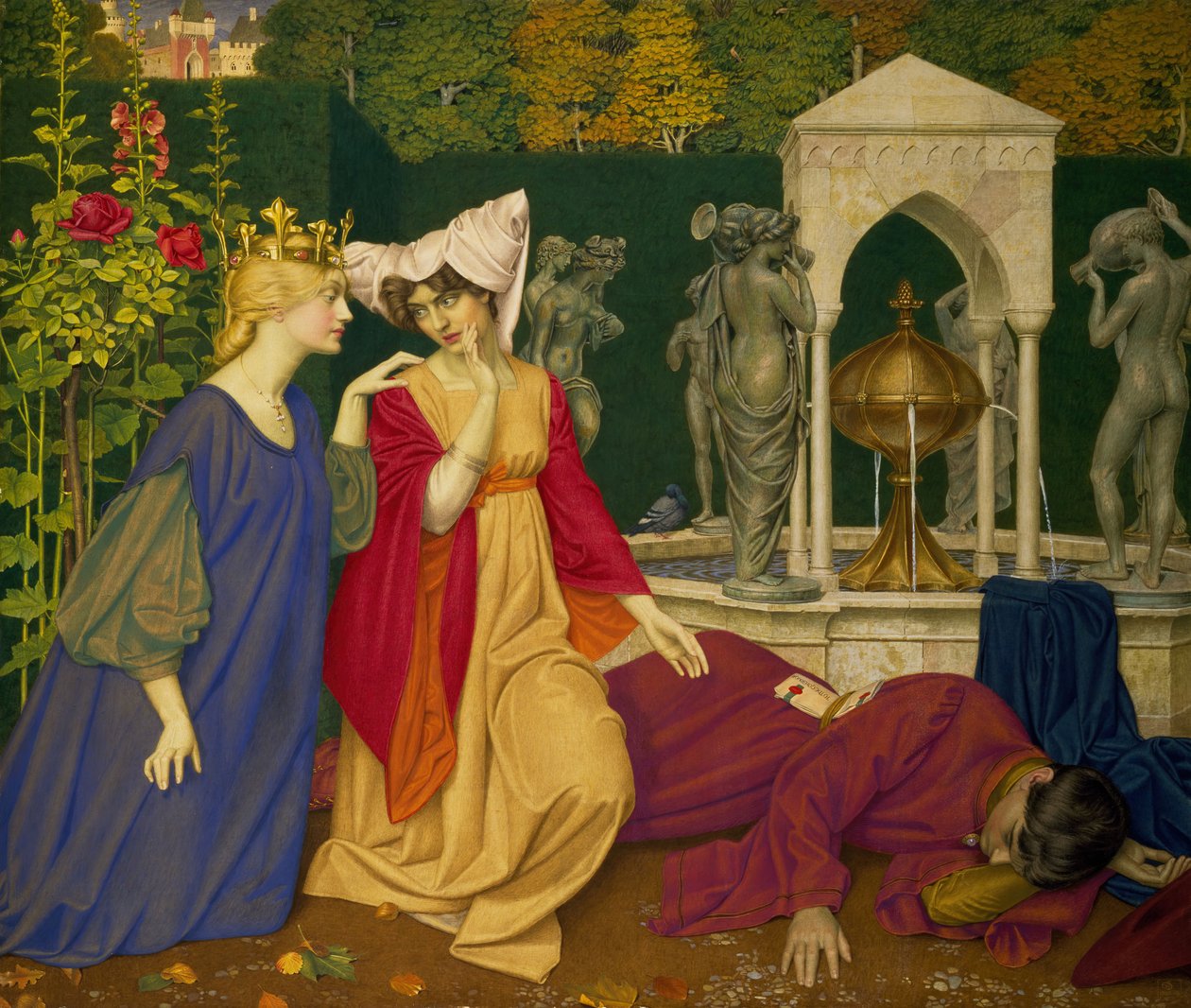 Endre brevet, 1908. av Joseph Edward Southall