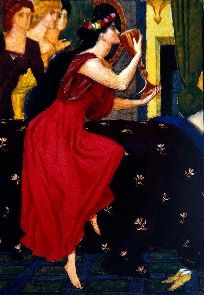 Sigismonda eller Gismonda, en studie av Joseph Edward Southall