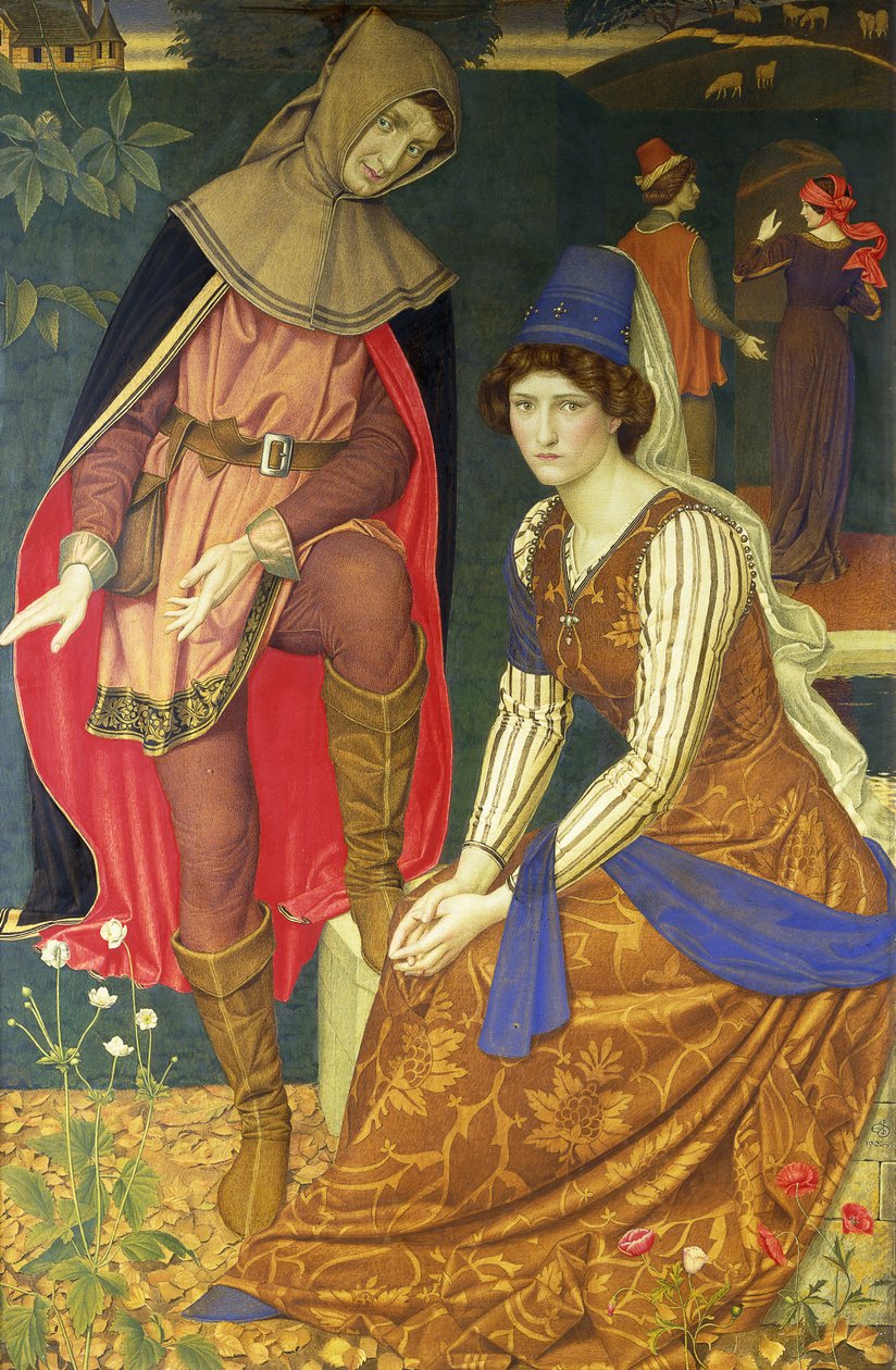 Den nøttebrune hushjelpen av Joseph Edward Southall