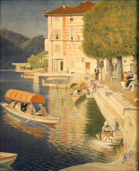 The Quay, Orta av Joseph Edward Southall