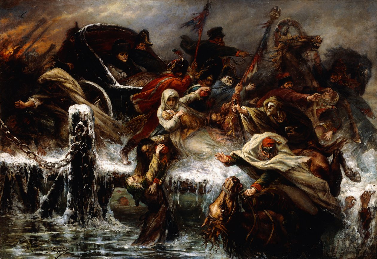 La keiseren passere!, 1901 av Joseph Emanuel Van Den Bussche